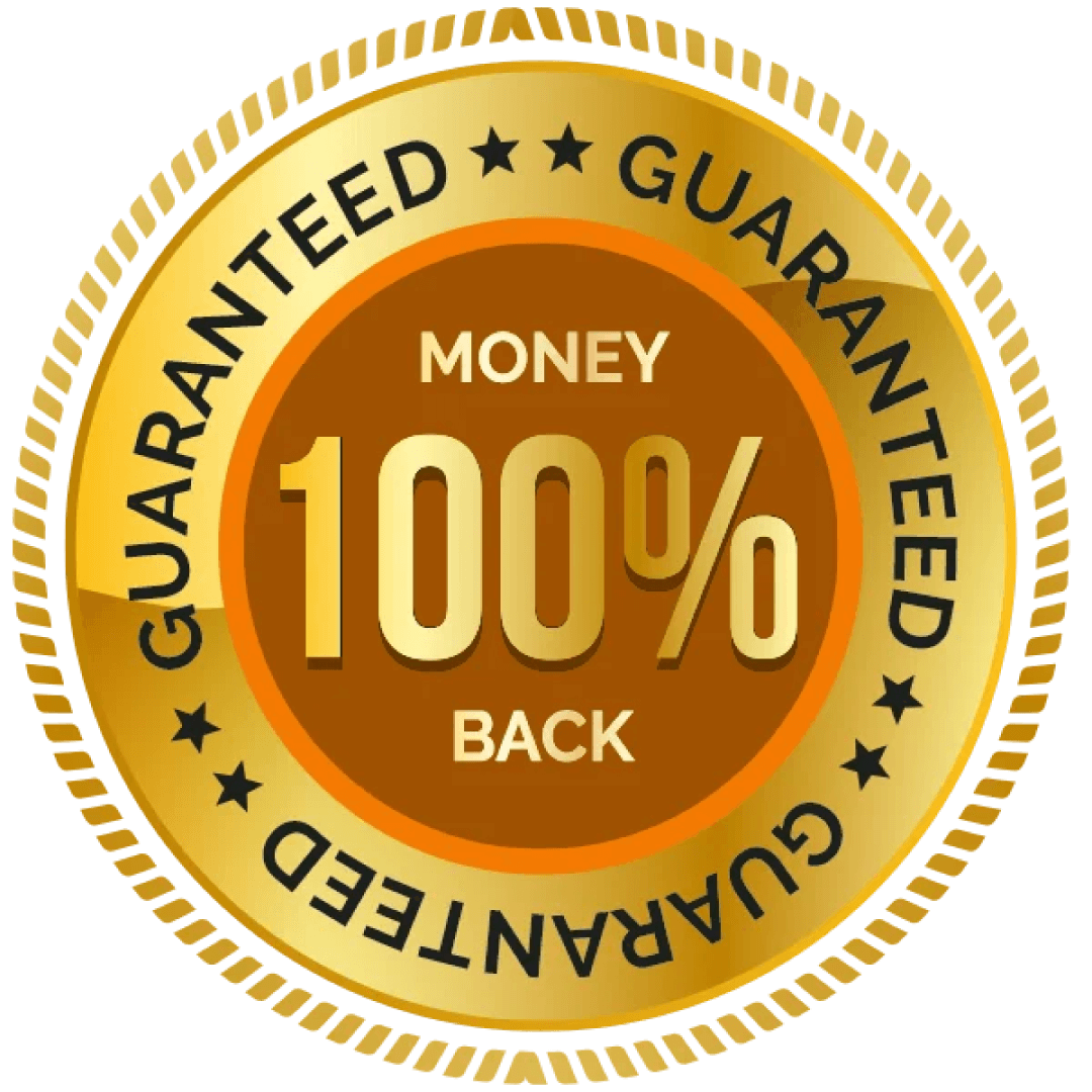 60-Day Money Back Guarantee Seal - Try MemoTril Risk-Free